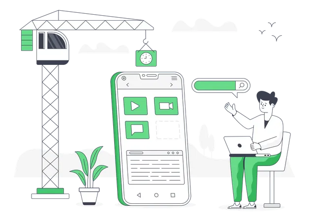 App Development  Illustration