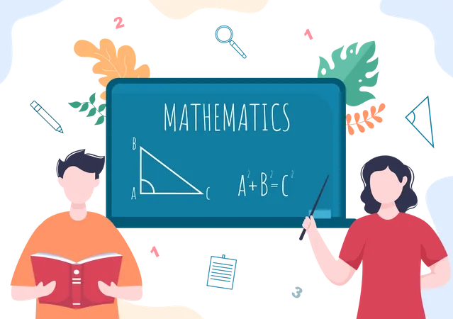 Aprendendo Matemática da Educação  Ilustração