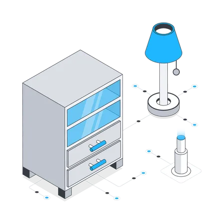 Rack de armário  Ilustração