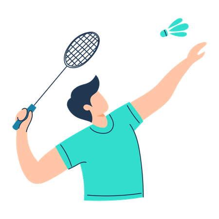 Badminton  Illustration