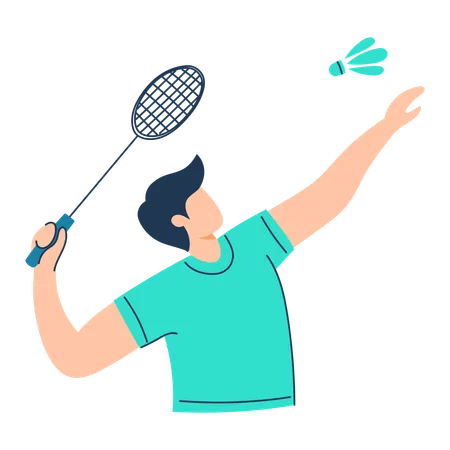 Badminton  Illustration