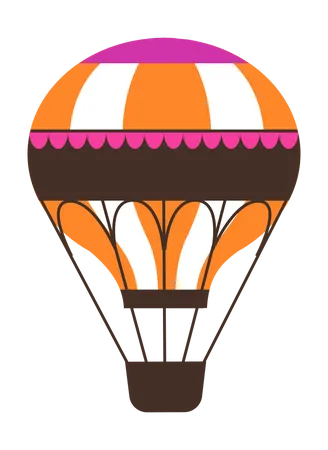 Balão de ar  Ilustração