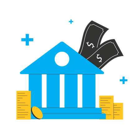 Bank  Illustration