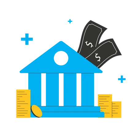 Bank  Illustration