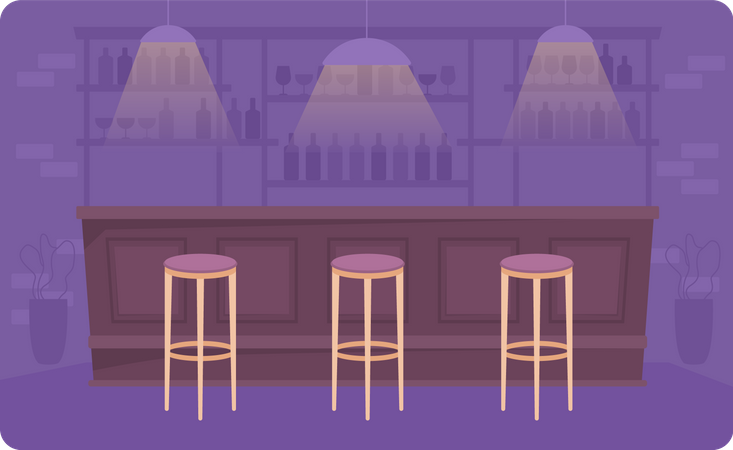 Bar arrangement  Illustration