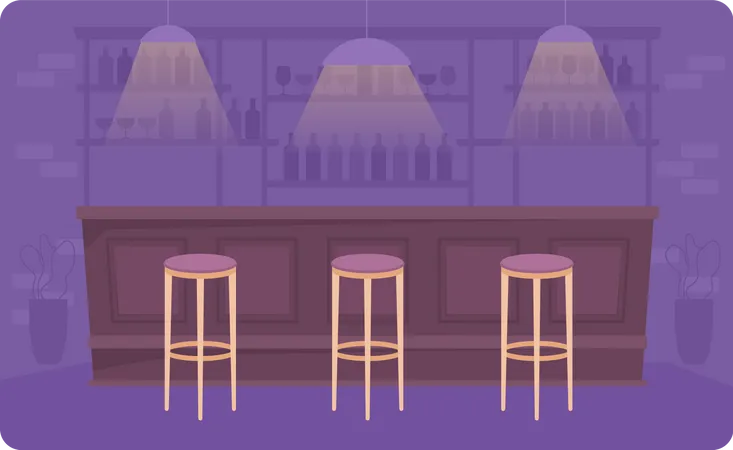 Bar arrangement  Illustration