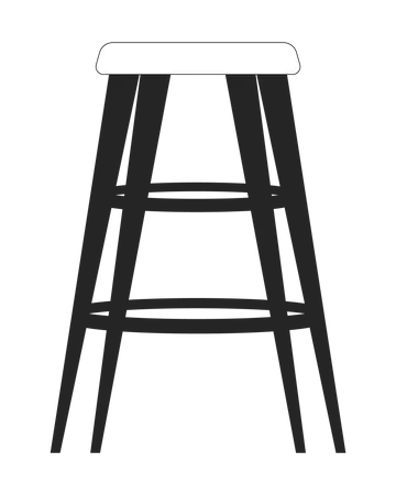 Bar stool  Illustration