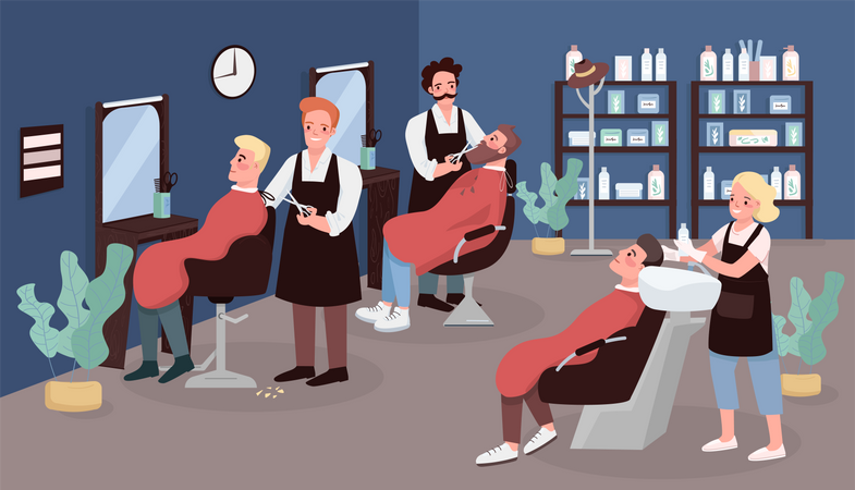 Barbershop  Illustration