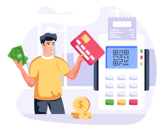 Barcode Invoice  Illustration