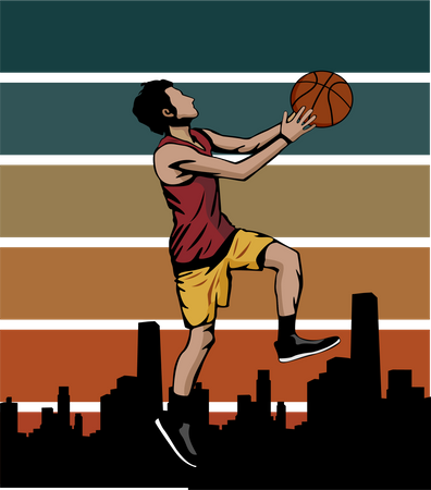 Basketball  イラスト