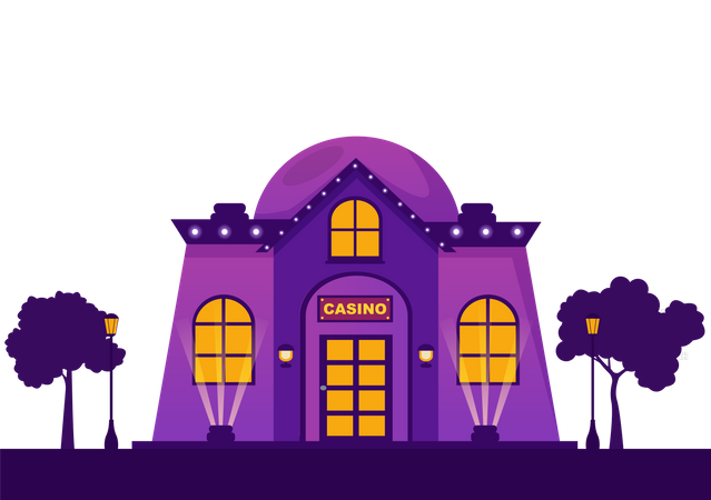 Bâtiment du casino  Illustration