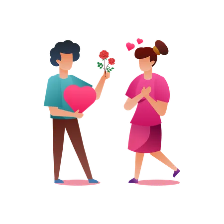 Be My Valentine  Illustration