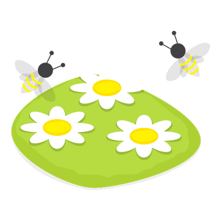 Beekeeping  일러스트레이션