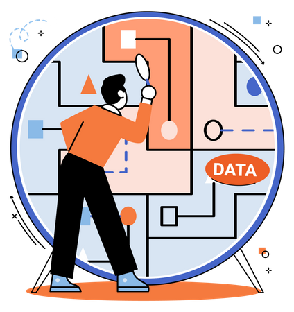 Big data analysis  Illustration