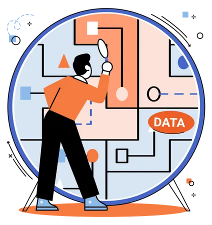 Big data analysis  Illustration