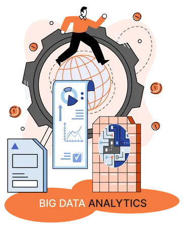 Big data analytics  Illustration