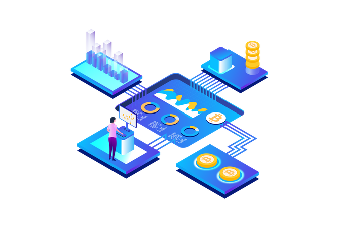 Bitcoin SEO Analysis  Illustration