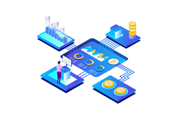 Bitcoin SEO Analysis  Illustration