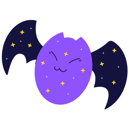 Blob Bat  イラスト