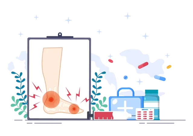 Bone Joint Treatment  Illustration