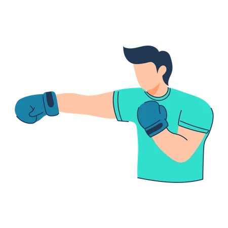 Boxe  Illustration