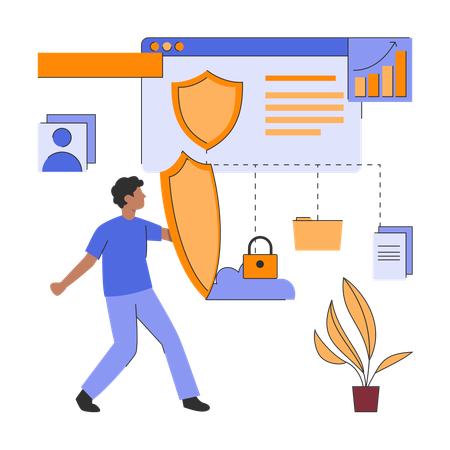 Brand Protection  Illustration