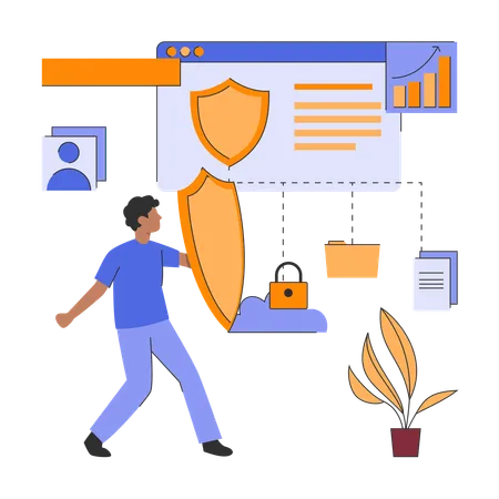 Brand Protection  Illustration