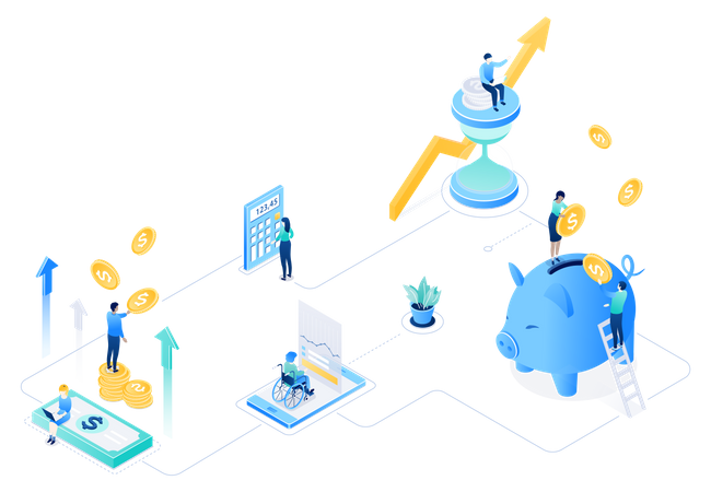 Budget Planning  Illustration