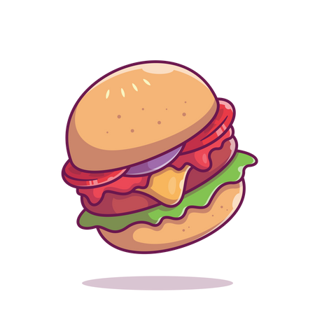 Burger  Illustration