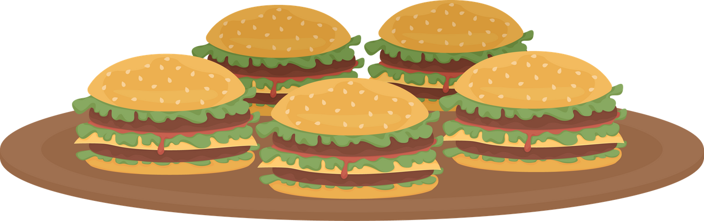 Burger  Illustration