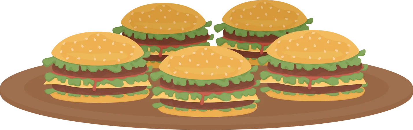 Burger  Illustration