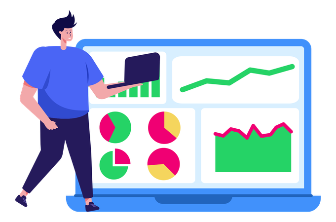 Analyse commerciale  Illustration