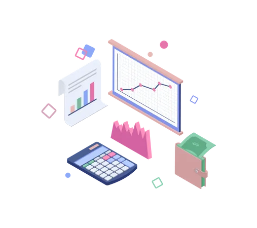 Business analytics  Illustration