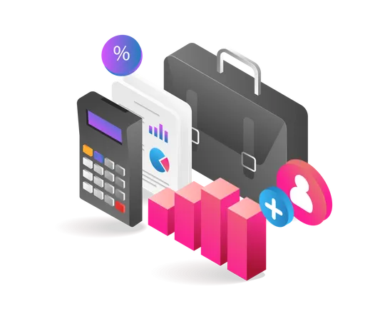 Business cooperation  Illustration