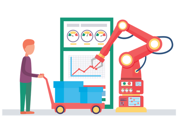 Business data analysis  Illustration