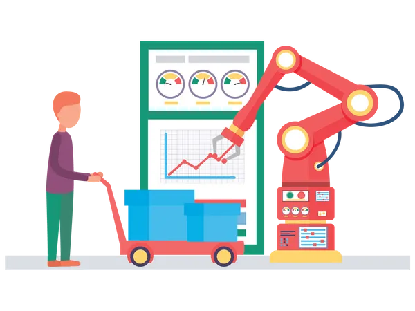 Business data analysis  Illustration