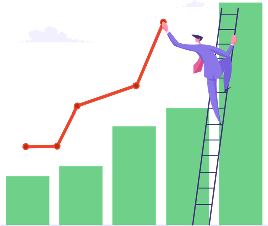 Business Growth  Illustration