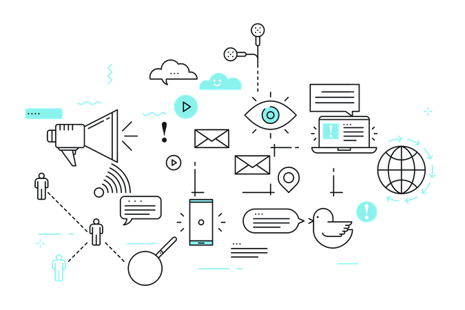 Business marketing  Illustration