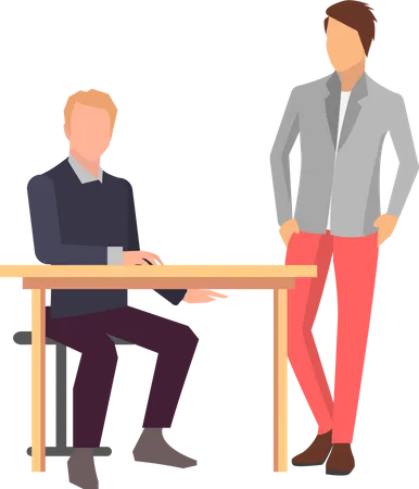 Business meeting  Illustration