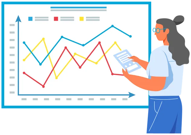 Business presentation  Illustration