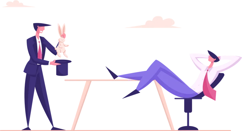 Business Skill Demonstration  Illustration