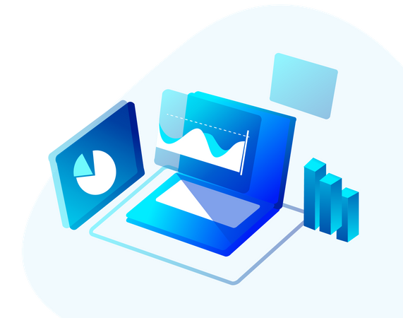 Business Stats  Illustration