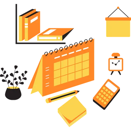 Calendar Management  Illustration