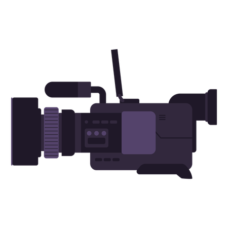 Camara de video  Ilustración