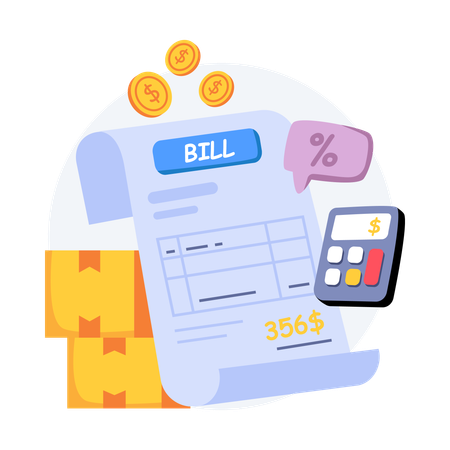 Cargo Bill  Illustration