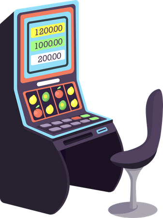 Casino Slot machines  일러스트레이션