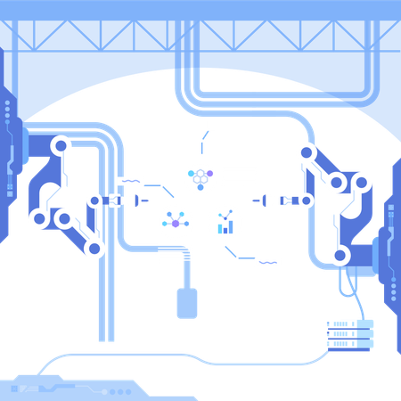 Centro de investigación farmacéutica  Ilustración