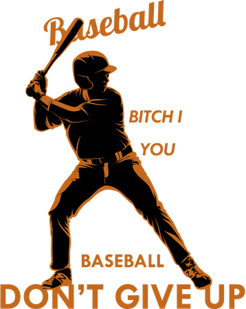 Champion de baseball Amérique  Illustration