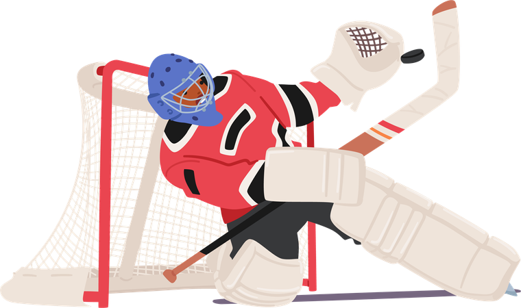 Championnat de hockey  Illustration