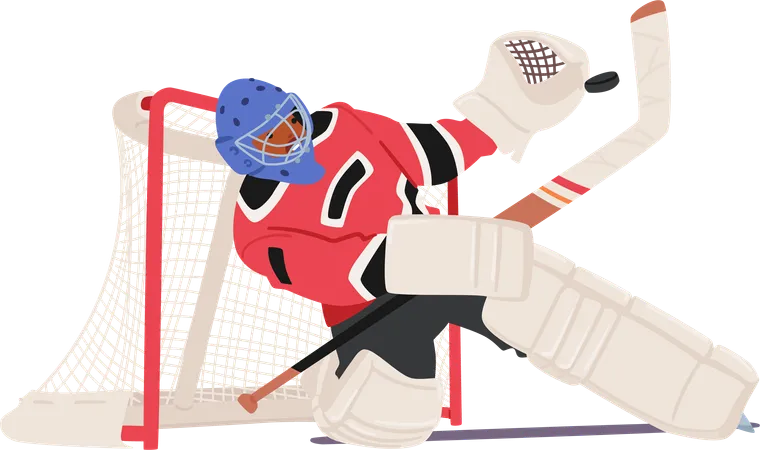 Championnat de hockey  Illustration